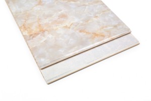 600 9mm V groove Flat PVC Wall Panel