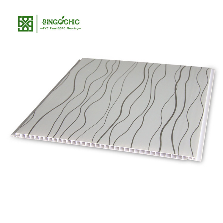2017 wholesale priceIntegrated Wall Panel -
 Hot stamping PVC Panel 250mm CTM3-1 – Chinatide